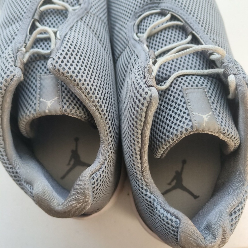Air Jordan Future Low Mens Size 13 Grey Mesh Athletic Basketball Shoes Sneakers - Picture 11 of 11